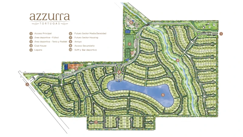 Masterplan Azzurra Tortugas